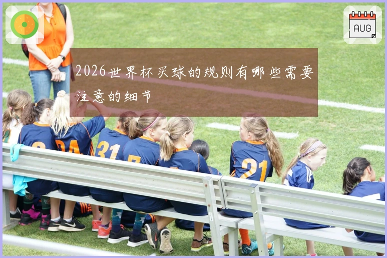 2026世界杯买球的规则有哪些需要注意的细节